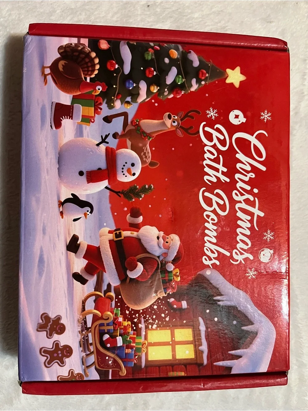 Handmade Christmas Bath Bombs-12 piece set